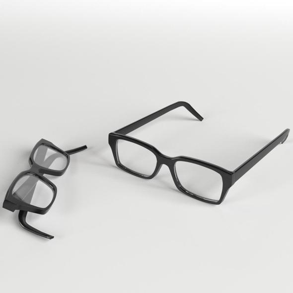 Glasses 2 - 3DOcean Item for Sale