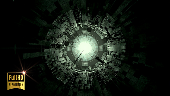Sci-fi Futuristic Tunnel