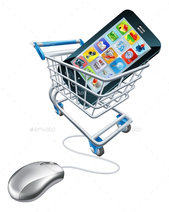 Phone Mouse Trolley Concept - Computers Technology