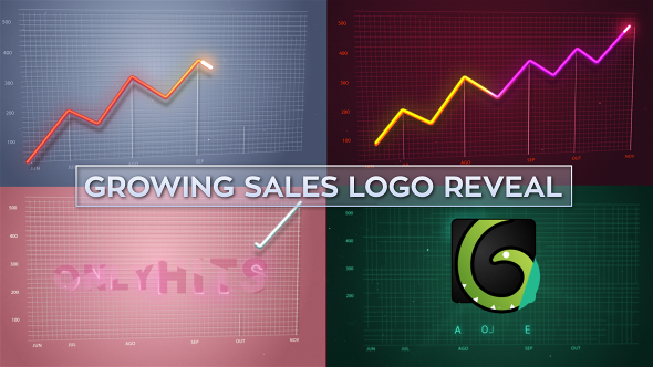 Growing Sales Logo - VideoHive 19697424
