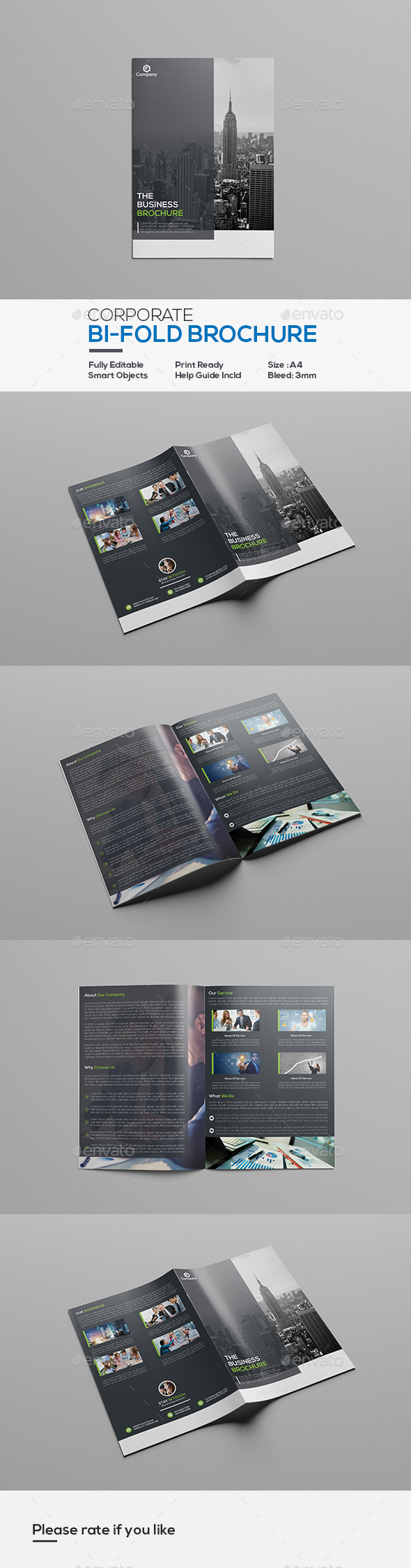 Corporate Bifold Brochure - Corporate Brochures