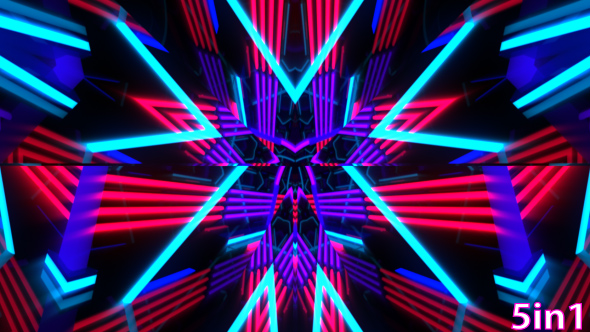 Neon Background Lights