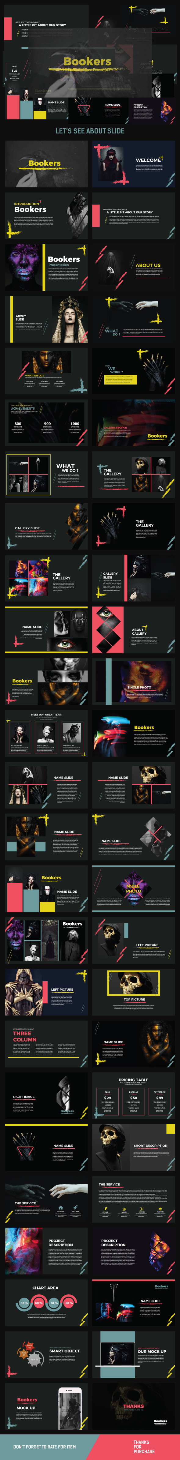 BOOKERS Keynote Multipurpose - Creative Keynote Templates