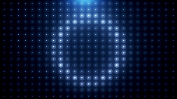 Blue Glitter Led Loop Animated VJ Background alt