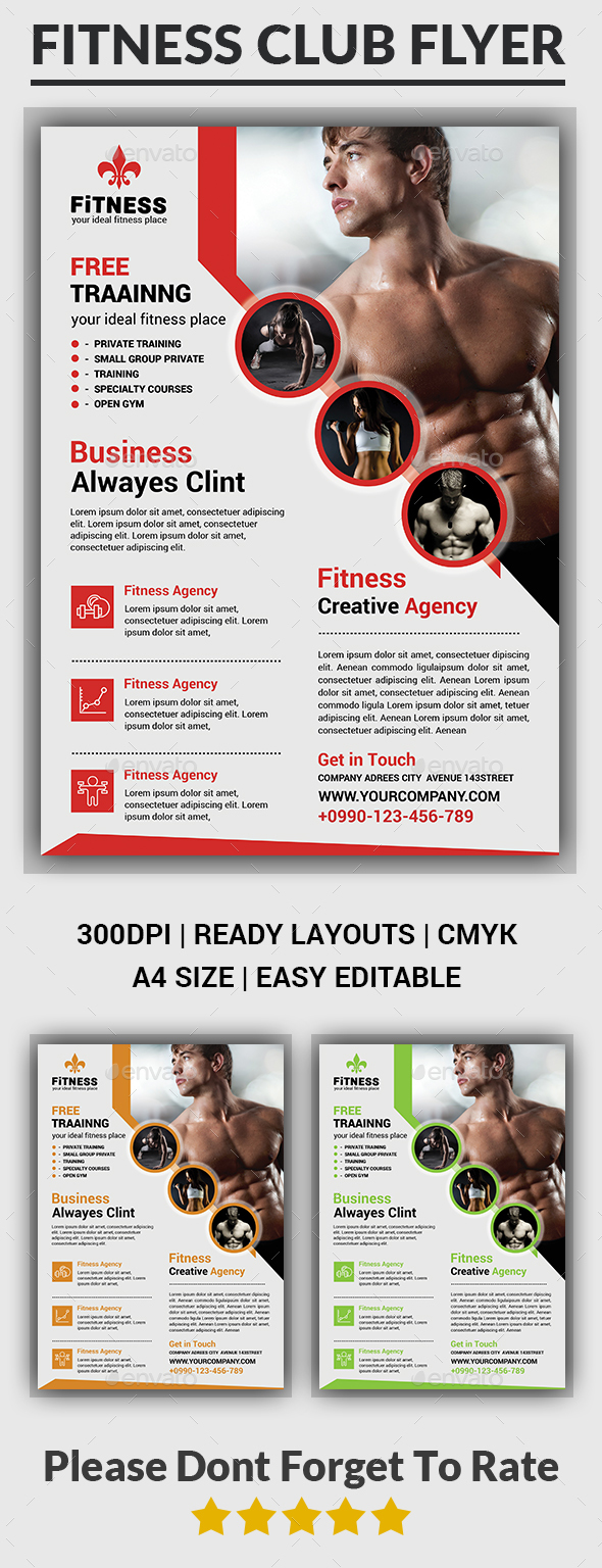 Fitness Flyer - Corporate Flyers