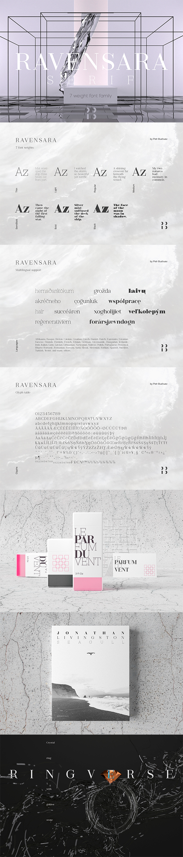 Ravensara Serif - Serif Fonts