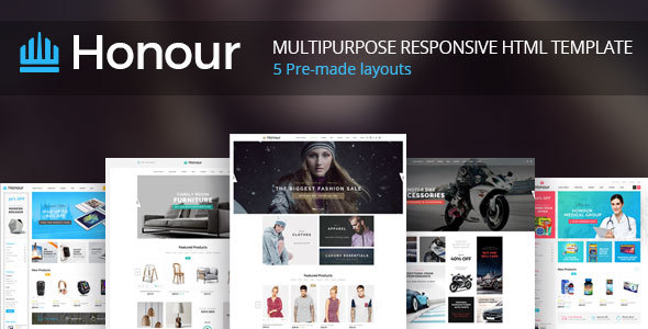 Honour - Responsive - ThemeForest 19441608