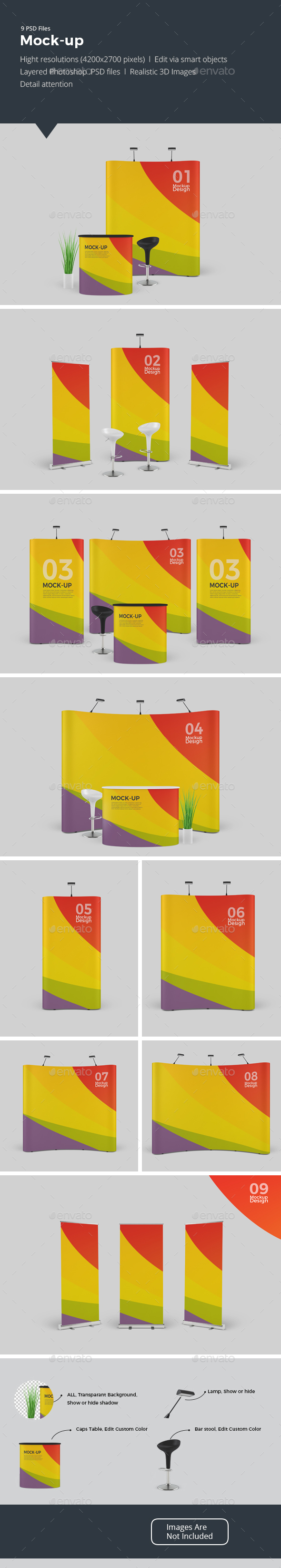 Download Event Stand / Trade Show Booth Mockup by docqueen ...