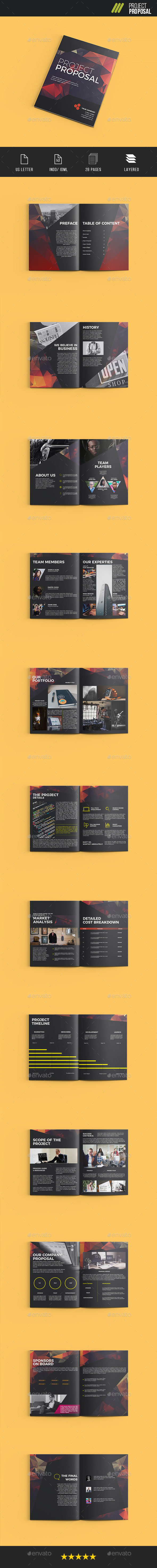 Project Proposal - Proposals & Invoices Stationery