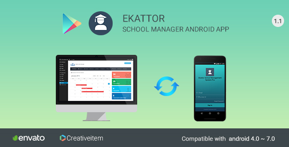 Ekattor School Manager Android Application - CodeCanyon Item for Sale