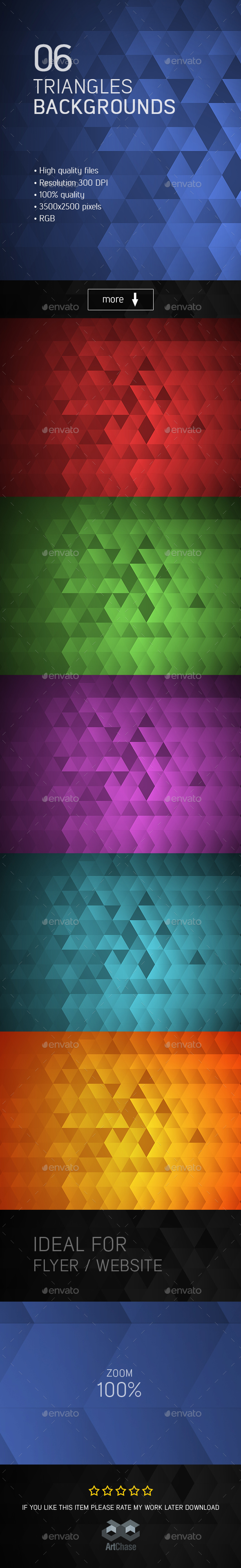Triangles Backgrounds - Backgrounds Graphics