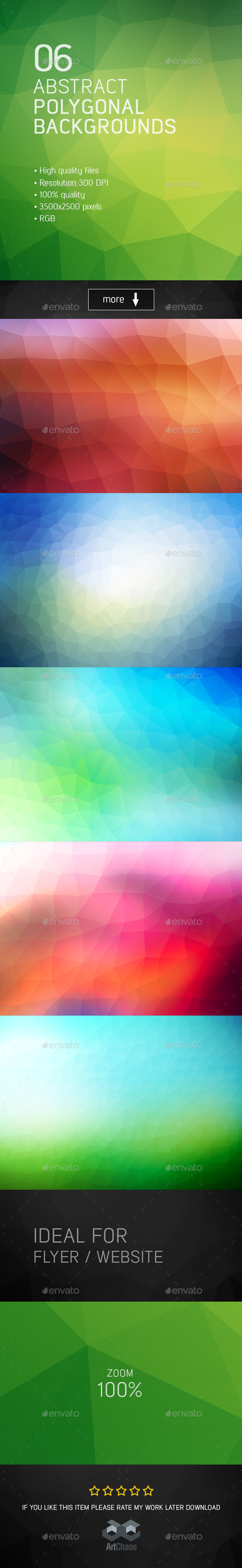 Abstract Polygonal Backgrounds - Abstract Backgrounds
