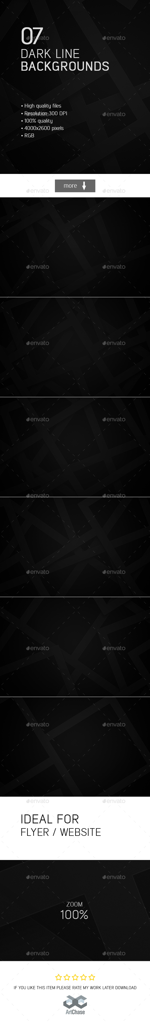 Dark Line Backgrounds - Abstract Backgrounds