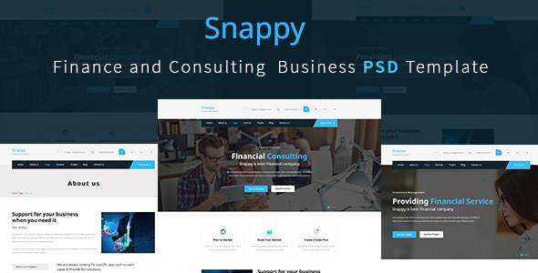Finance and ConsultingBusiness - ThemeForest 19703037