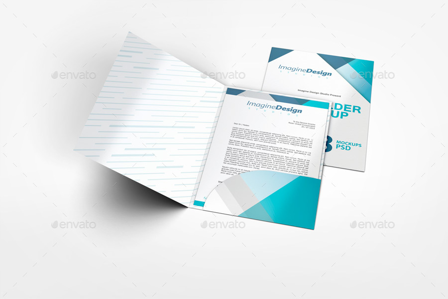 File Folder Mockup V2 by BaGeRa GraphicRiver