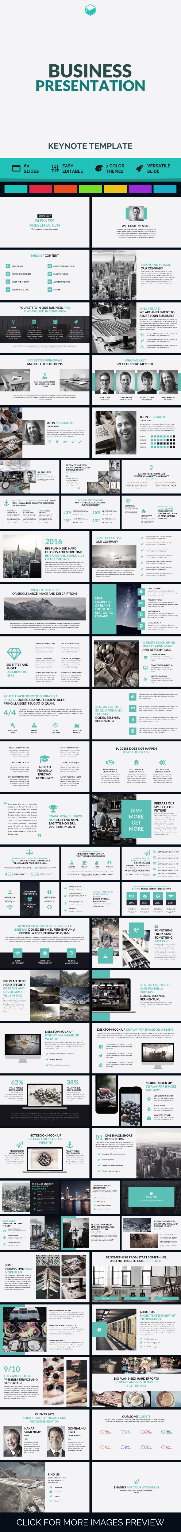 Business Presentation - Keynote Template - Business Keynote Templates