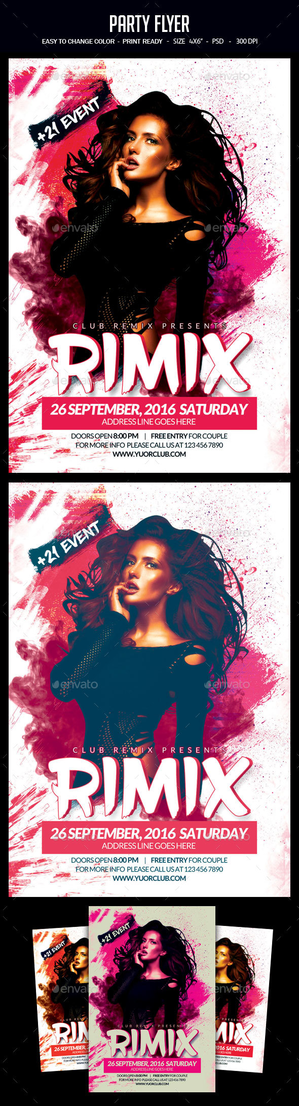 Party Flyer - Clubs & Parties Events