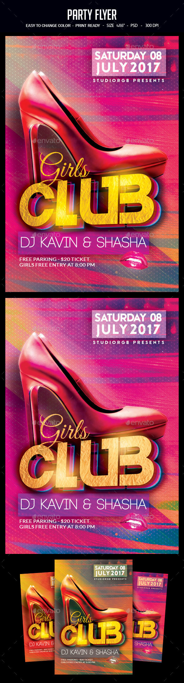 Club Party Flyer - Clubs & Parties Events