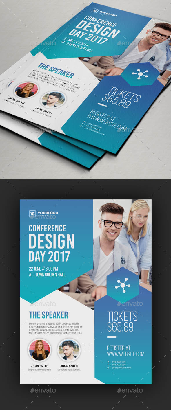 Conference Flyer V12 - Events Flyers