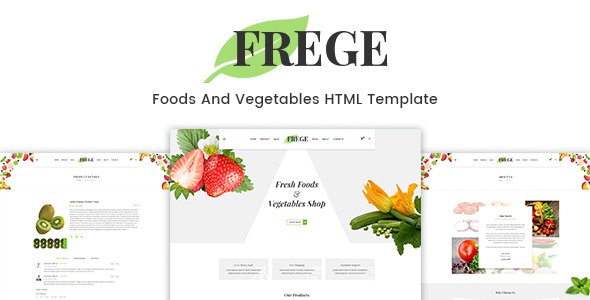 Frege - Food - ThemeForest 19705056