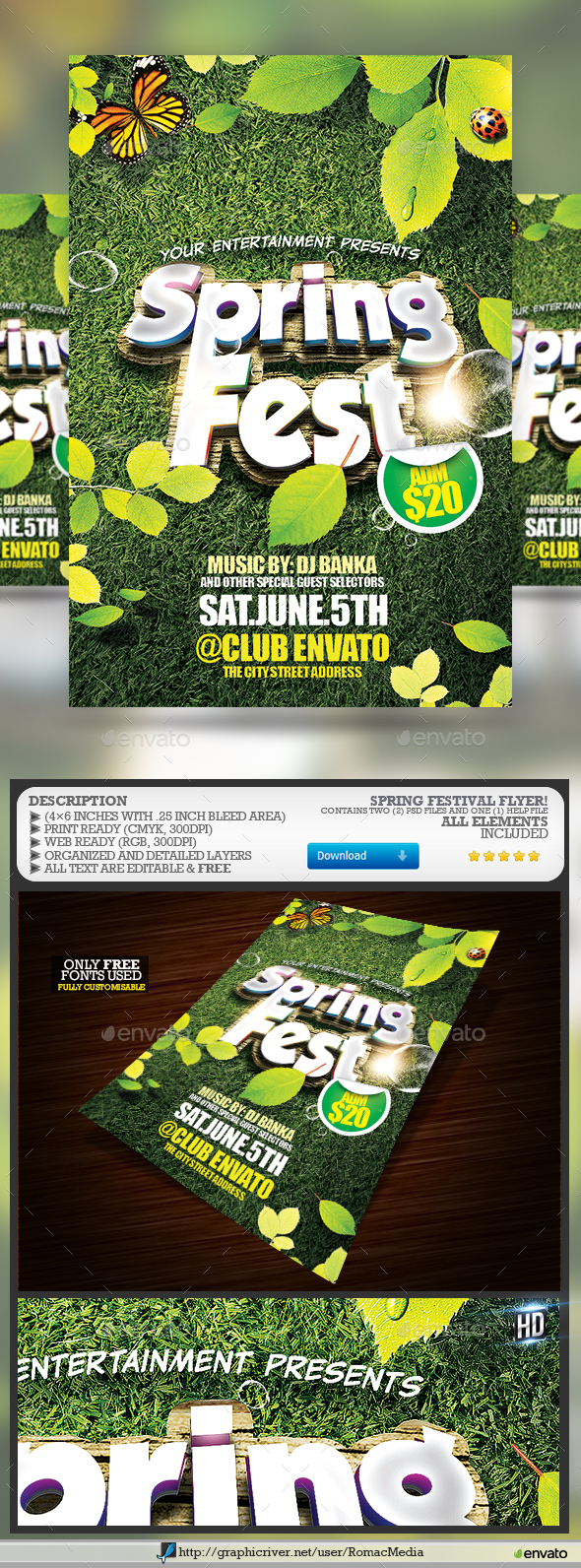 Spring Festival - Clubs & Parties Events