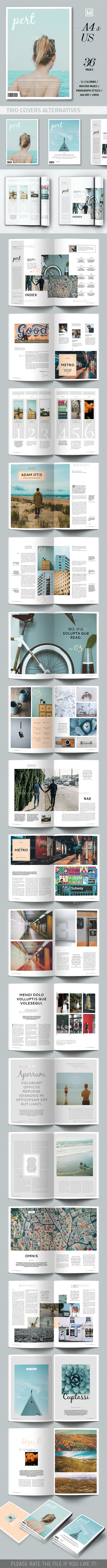 Pert Magazine Template - Magazines Print Templates