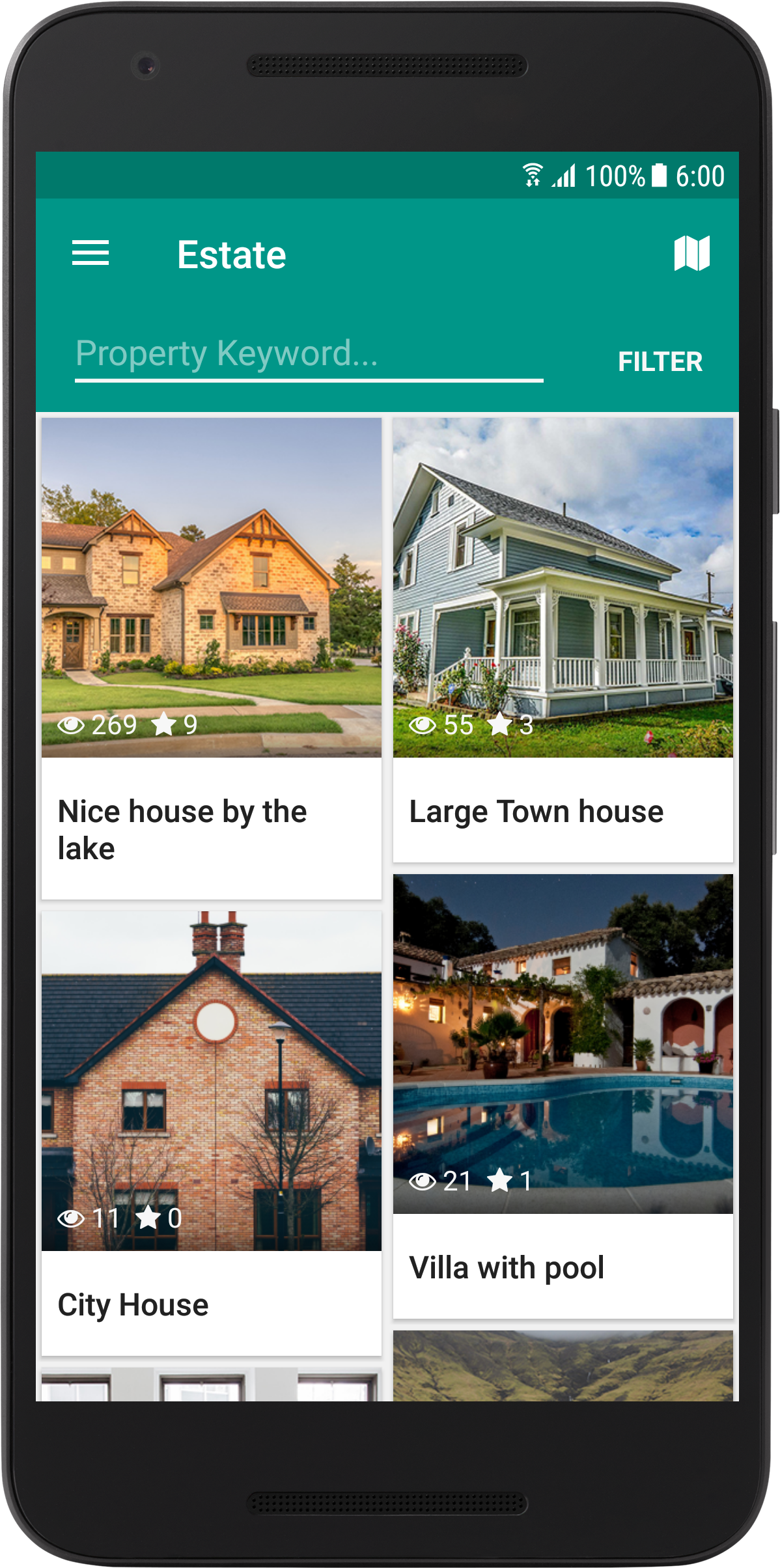 Estate A Property Real Estate App Template Free Download Download