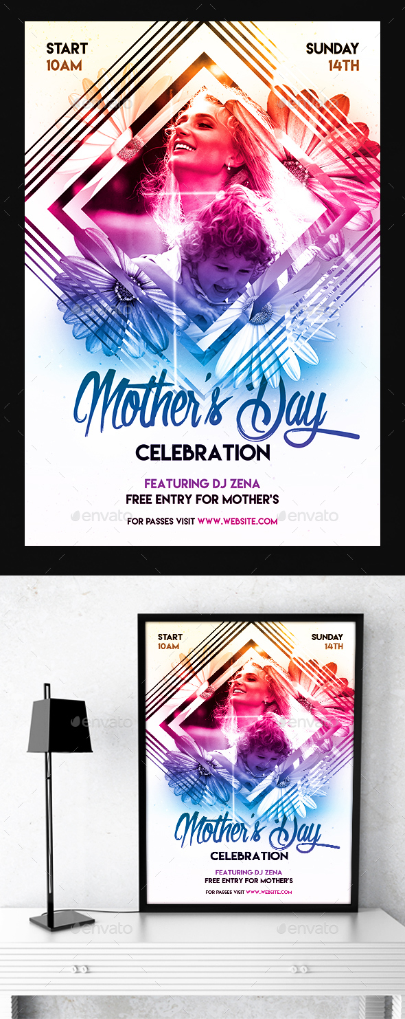 Mothers Day Flyer - Clubs & Parties Events