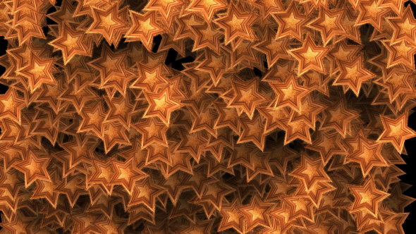 Stars Glitters Loop Background