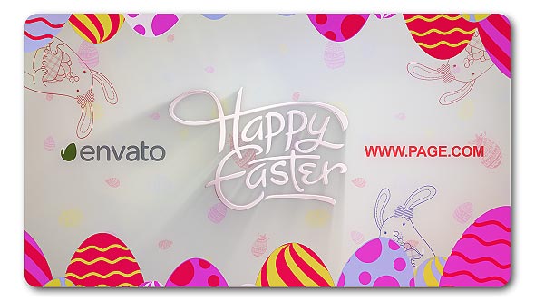 Happy Easter Logo - VideoHive 19714652