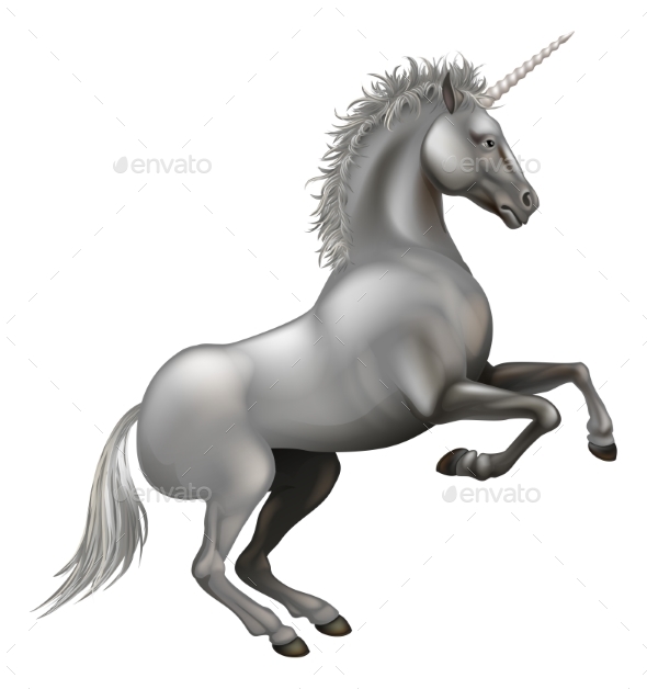 Powerful Unicorn Illustration