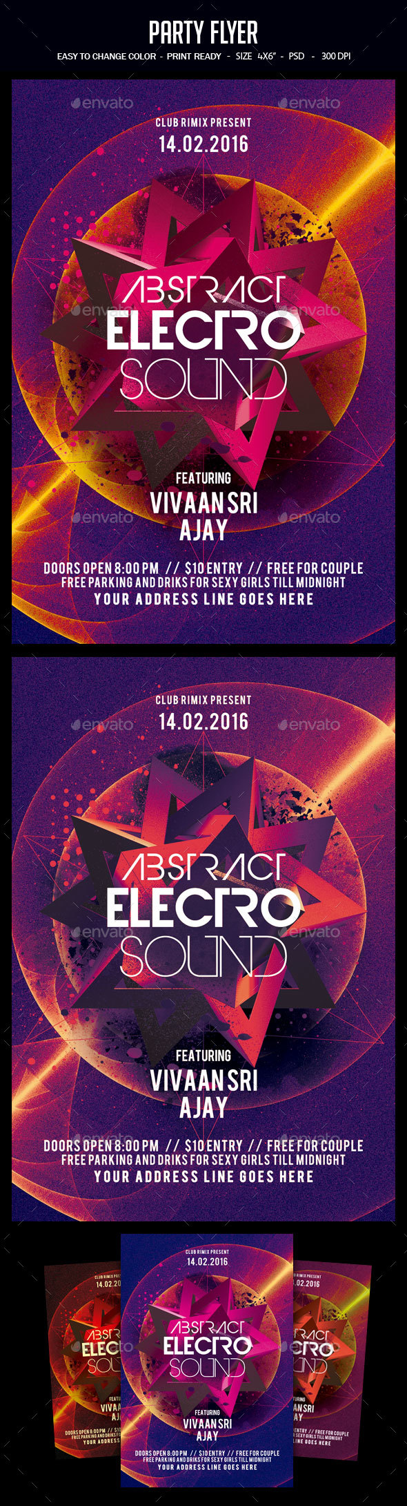 Party Flyer - Clubs & Parties Events