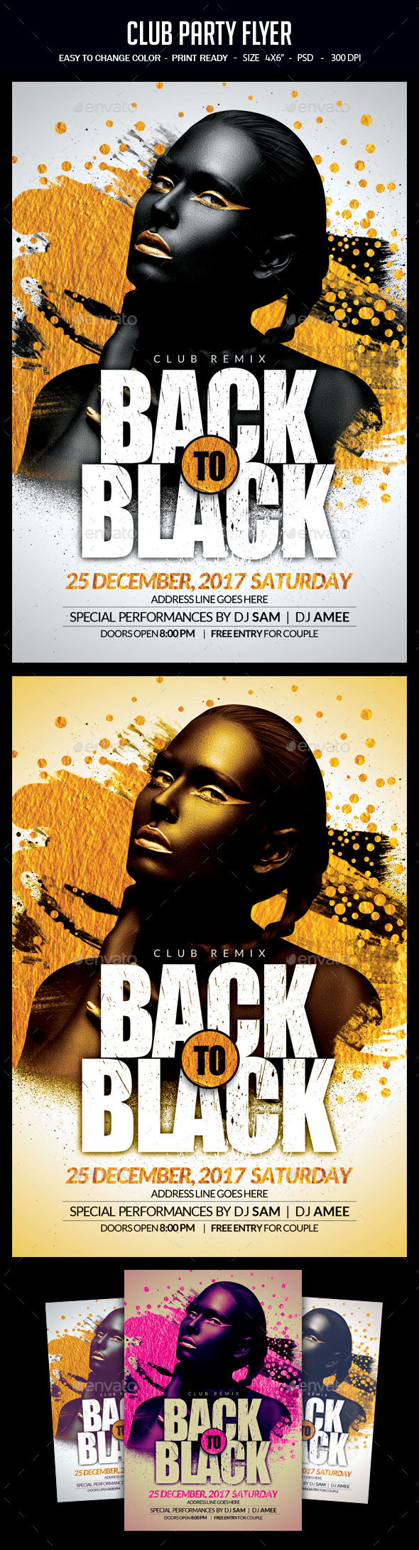 Club Party Flyer - Clubs & Parties Events