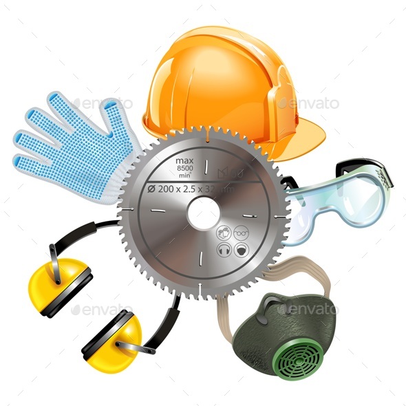 Vector Saw Protective Equipment - Industries Business
