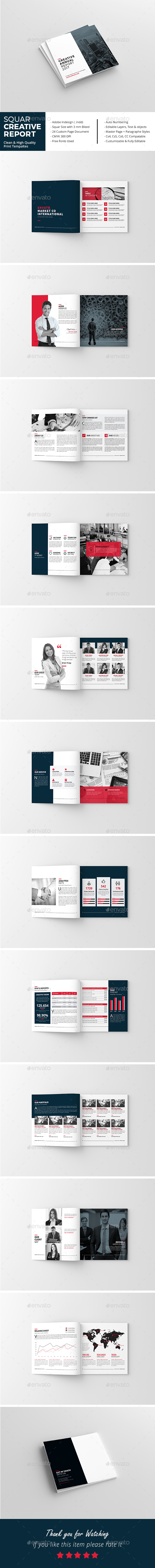 Squar Creative Annual Report - Corporate Brochures