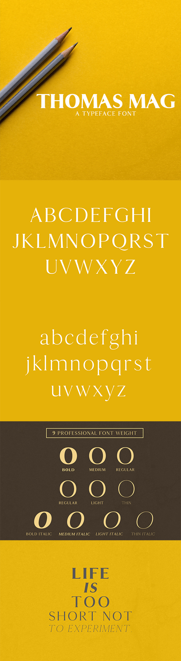 Thomas Mag Serif Typeface - Serif Fonts