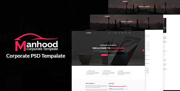 Manhood- Corporate PSD - ThemeForest 19651444