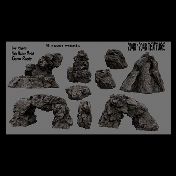 Rocks - 3Docean 19721072