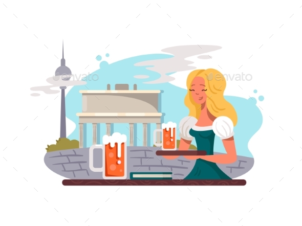 Berlin Capital of Germany - Buildings Objects