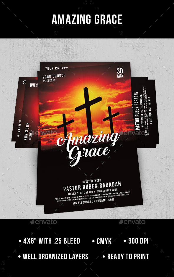 Grace - Flyer - Church Flyers