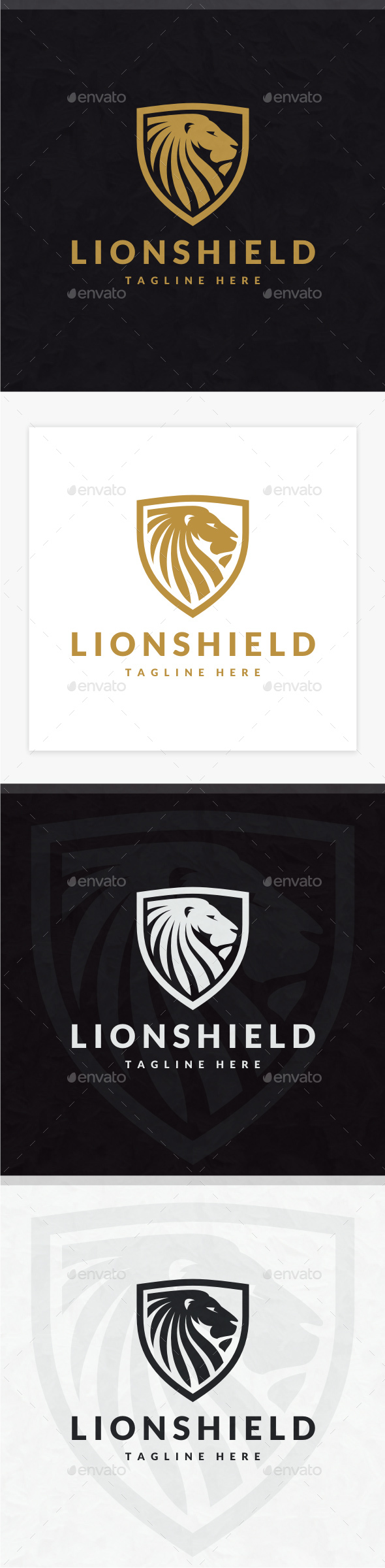 Lion Shield Logo