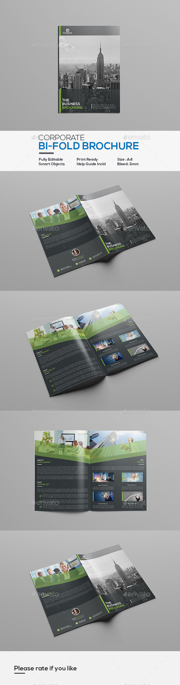 Corporate Bifold Brochure - Corporate Brochures