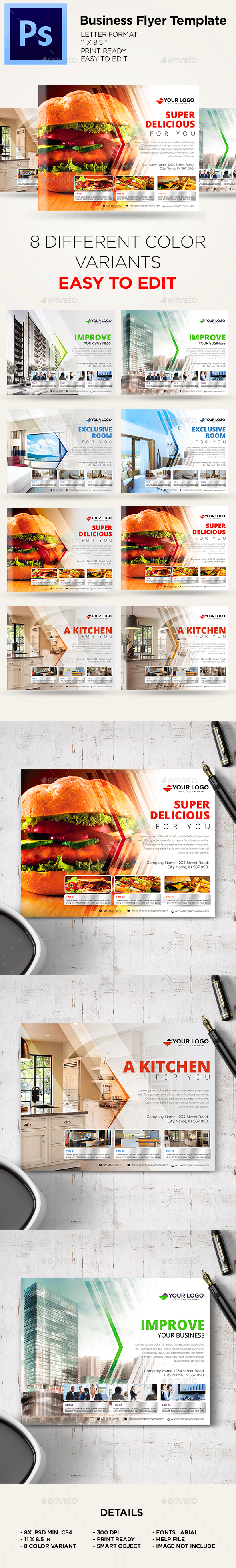Business Flyer Template - Flyers Print Templates