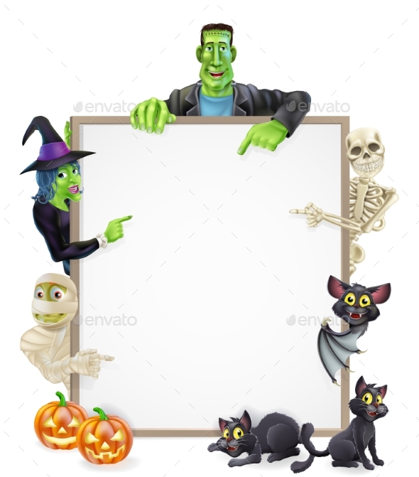 Halloween Sign Background