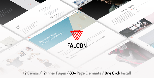 Falcon - Clean & Minimal Multi-Purpose WordPress Theme - Business Corporate