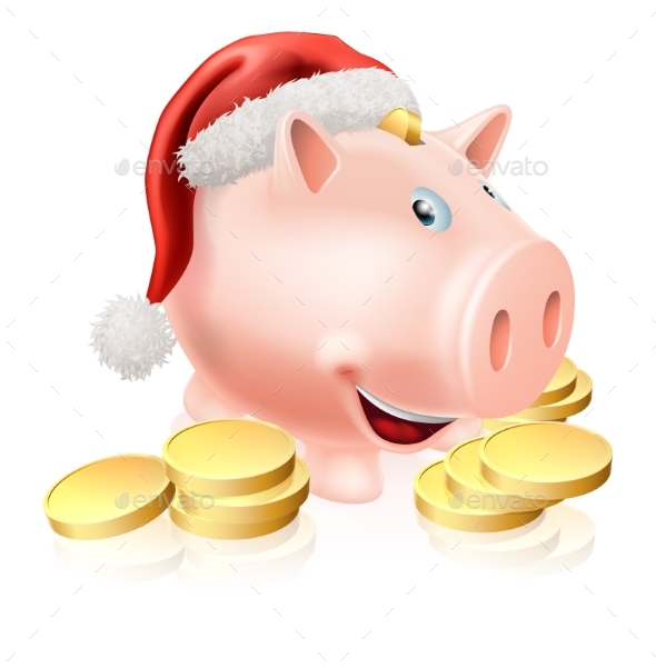 Saving for Christmas Concept - Business Conceptual