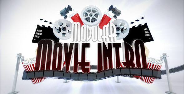 Modular Cinema Intro Logo Reveal
