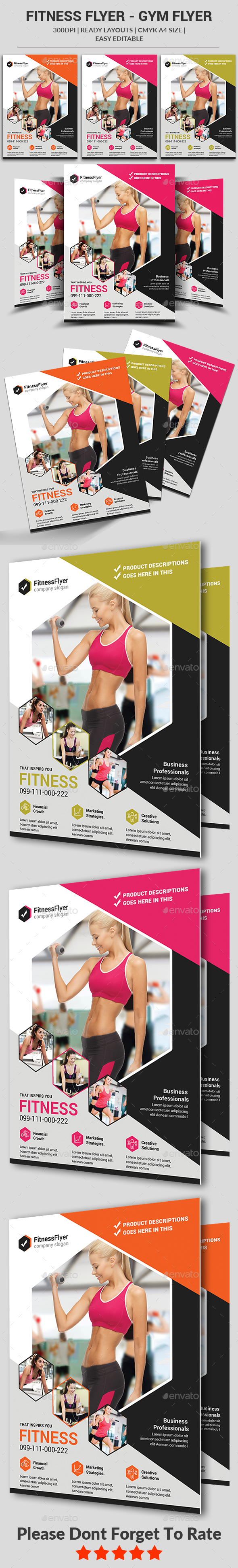 Fitness Flyer - Corporate Flyers