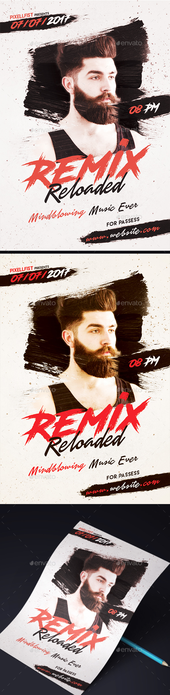 Remix Reloaded Flyer - Clubs & Parties Events