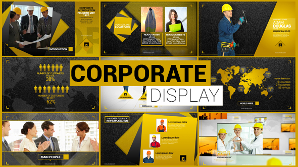 Corporate Display - VideoHive 19651044